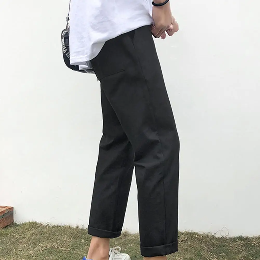 Plus Size Men's Pants Casual Loose Style Breathable Polyester Fiber Stretchy Trousers Jogger Outdoor Streetwear Sweatpants - Image 2