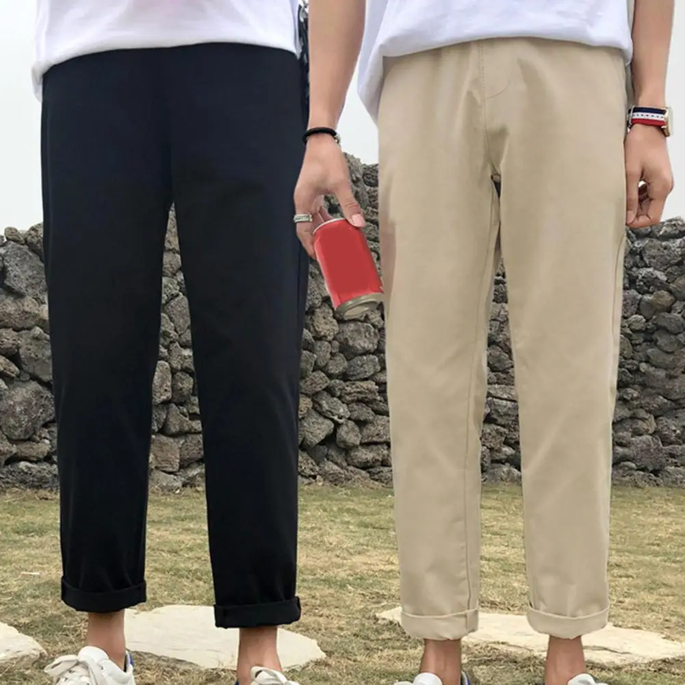 Plus Size Men's Pants Casual Loose Style Breathable Polyester Fiber Stretchy Trousers Jogger Outdoor Streetwear Sweatpants - Image 5